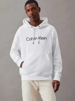 Relaxed hoodie met logo