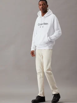 Relaxed hoodie met logo