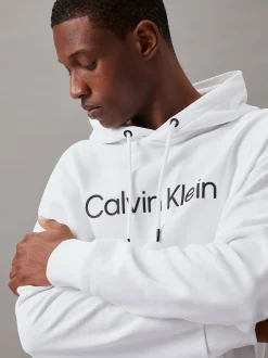 Relaxed hoodie met logo