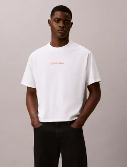 Relaxed jaren 90 T-shirt met monologo