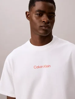 Relaxed jaren 90 T-shirt met monologo
