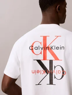 Relaxed jaren 90 T-shirt met monologo