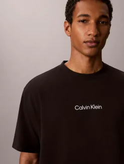 Relaxed jaren 90 T-shirt met monologo