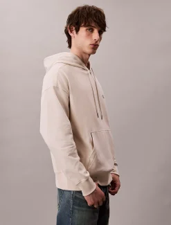Relaxed monogram hoodie