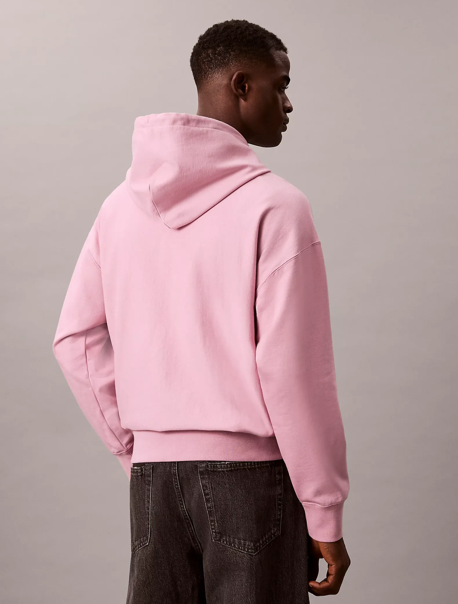 Relaxed monogram hoodie