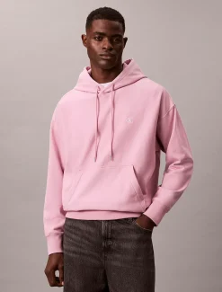 Relaxed monogram hoodie
