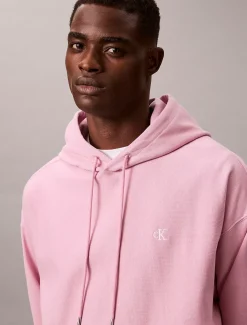Relaxed monogram hoodie