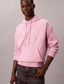 Relaxed monogram hoodie