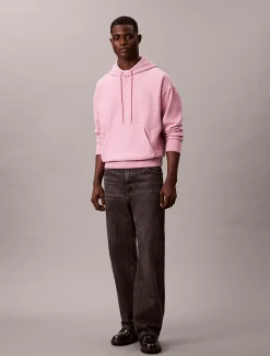 Relaxed monogram hoodie
