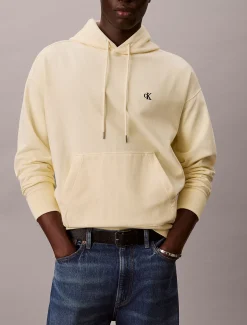Relaxed monogram hoodie