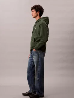 Relaxed monogram hoodie