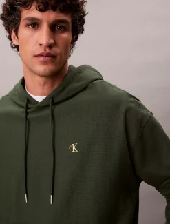 Relaxed monogram hoodie