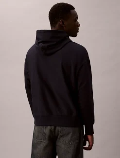 Relaxed monogram hoodie