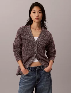 Relaxed mouliné vest