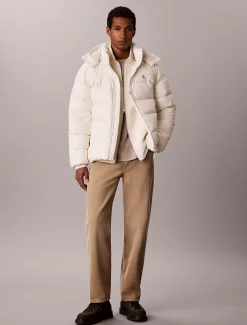 Relaxed nylon pufferjack