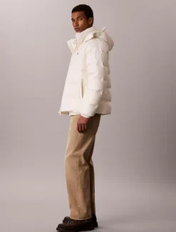 Relaxed nylon pufferjack