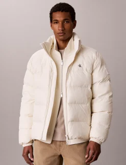 Relaxed nylon pufferjack