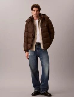 Relaxed nylon pufferjack