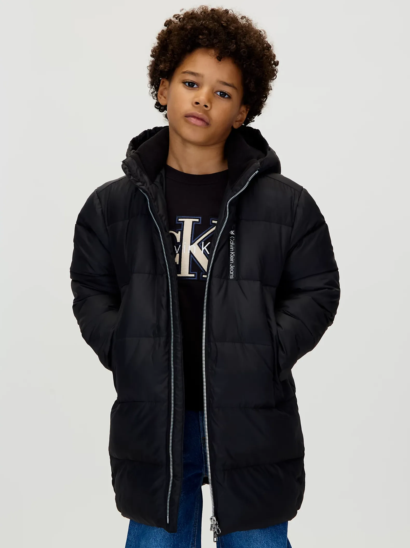 Relaxed pufferparka