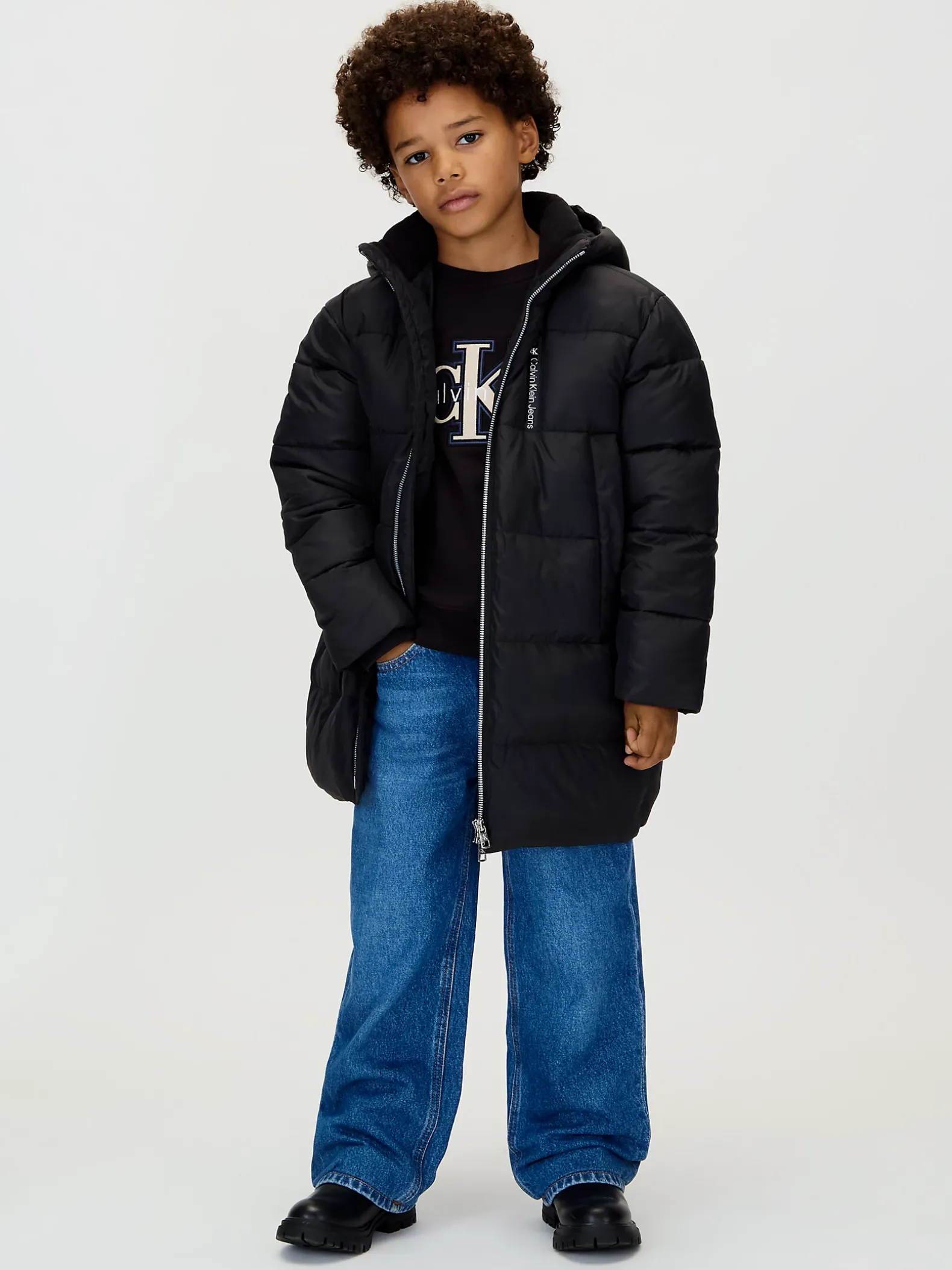 Relaxed pufferparka