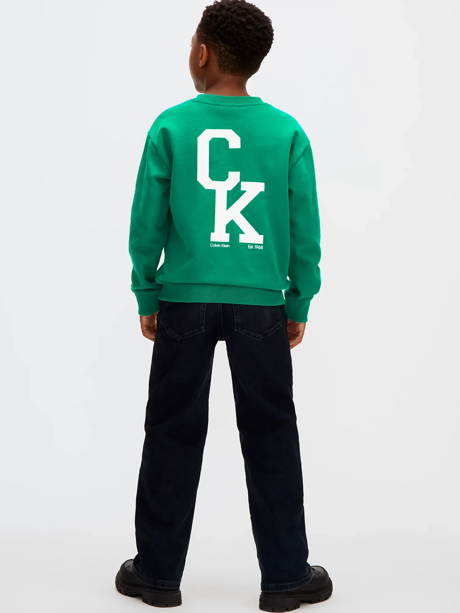 Relaxed sweatshirt met logo