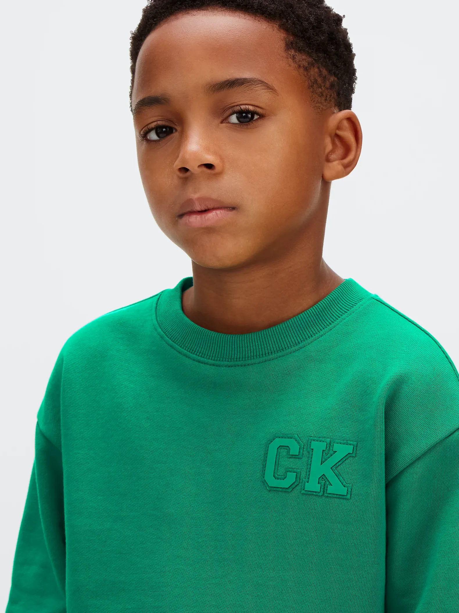 Relaxed sweatshirt met logo