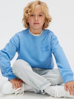 Relaxed sweatshirt met logo