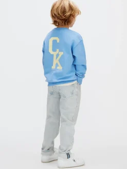 Relaxed sweatshirt met logo