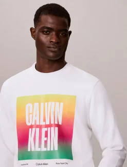 Relaxed sweatshirt met logo - Pride