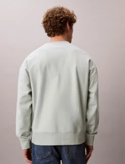 Relaxed sweatshirt met monogram