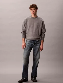 Relaxed sweatshirt met monogram
