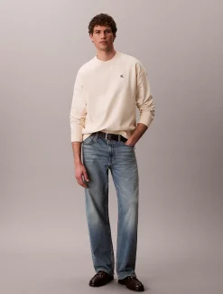 Relaxed sweatshirt met monogram