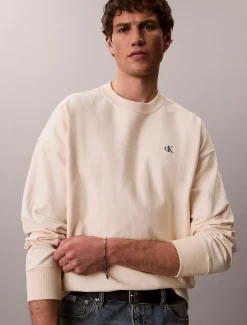 Relaxed sweatshirt met monogram