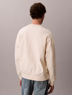 Relaxed sweatshirt met monogram