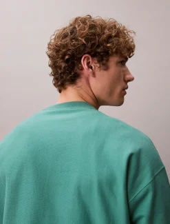 Relaxed sweatshirt met monogram