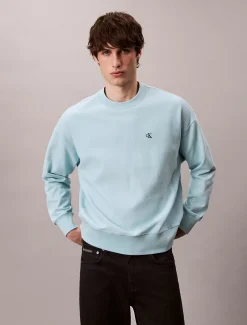 Relaxed sweatshirt met monogram