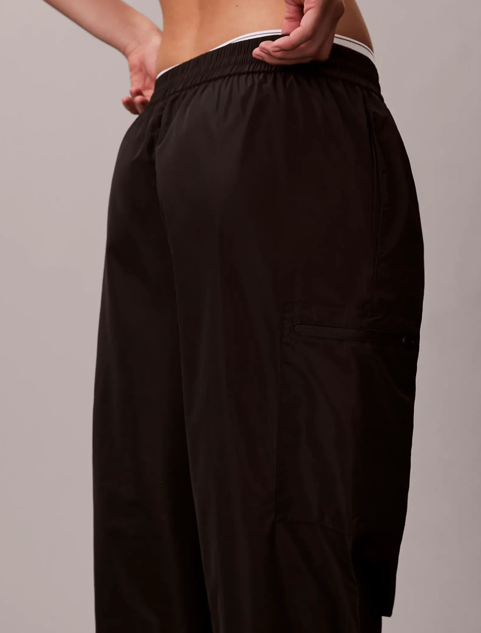 Relaxed technische broek