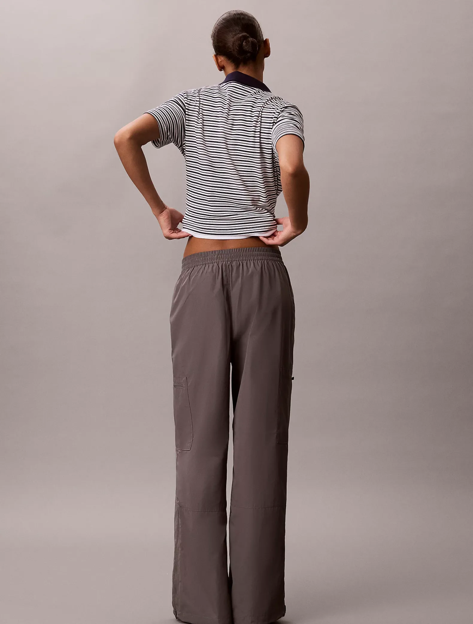 Relaxed technische broek