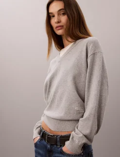 Relaxed T-shirt met dubbele laag