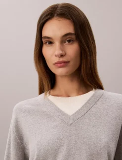 Relaxed T-shirt met dubbele laag