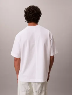 Relaxed T-shirt met embleem