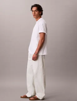 Relaxed T-shirt met embleem