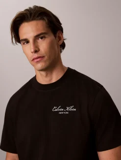 Relaxed T-shirt met geborduurd logo