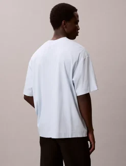 Relaxed T-shirt met geborduurd logo