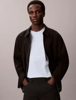 Relaxed T-shirt met geborduurd logo