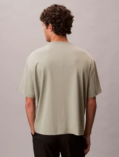 Relaxed T-shirt met geborduurd logo