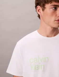 Relaxed T-shirt met grafische cirkel