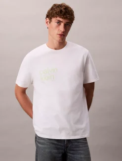Relaxed T-shirt met grafische cirkel