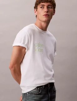 Relaxed T-shirt met grafische cirkel