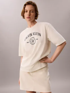 Relaxed T-shirt met grafisch logo